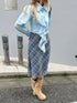 volume lace point tops | SL2243660 | ブルー
