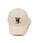 WOOALONG(ウアロン)/シグネチャー ロゴ ベースボール キャップ サイズ調整可能/Signature Logo ball cap | IL5231046 | ベージュ