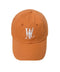 WOOALONG(ウアロン)/シグネチャー ロゴ ベースボール キャップ サイズ調整可能/Signature Logo ball cap | IL5231046 | オレンジ