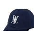 WOOALONG(ウアロン)/シグネチャー ロゴ ベースボール キャップ サイズ調整可能/Signature Logo ball cap | IL5231046 | ネイビー
