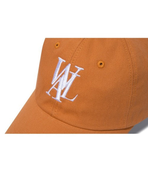 WOOALONG(ウアロン)/シグネチャー ロゴ ベースボール キャップ サイズ調整可能/Signature Logo ball cap | IL5231046 | オレンジ