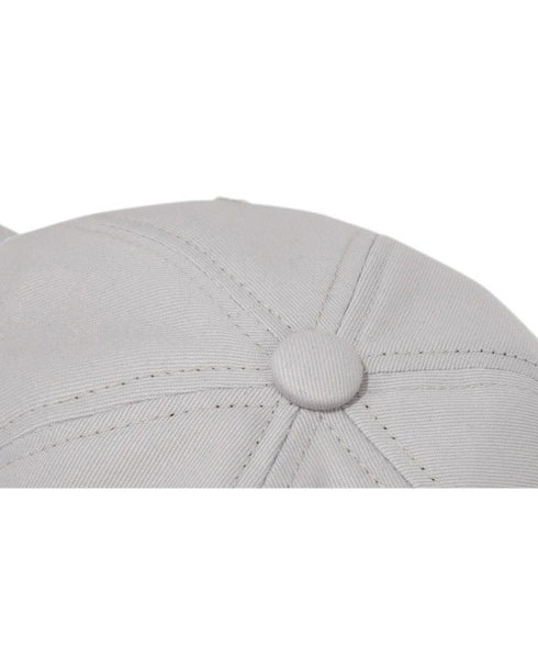 WOOALONG(ウアロン)/シグネチャー ロゴ ベースボール キャップ サイズ調整可能/Signature Logo ball cap | IL5231046 | ライトグレー