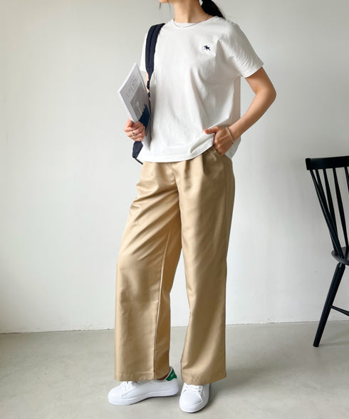 【POLO CHAMPS/ポロチャンプス】別注 ワンポイント刺繍 ローカット コートスニーカー | CL3233033 | グリーン