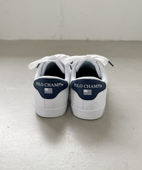 【POLO CHAMPS/ポロチャンプス】別注 ワンポイント刺繍 ローカット コートスニーカー | CL3233033 | ネイビー