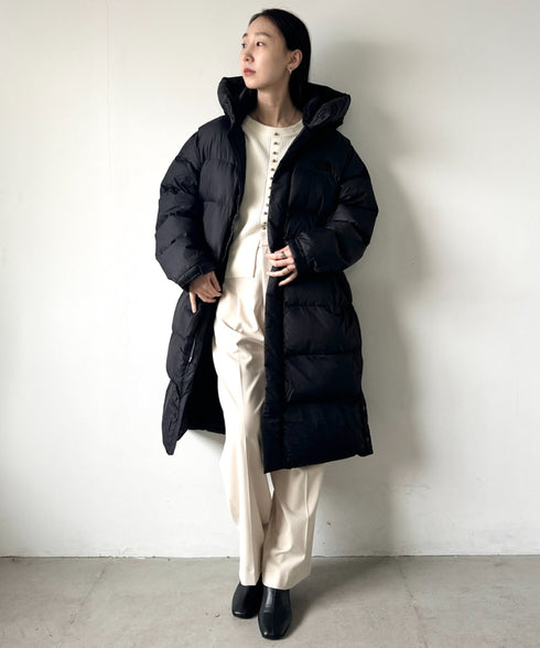 THE NORTH FACE(ザ・ノースフェイス)/軽量 保温 ロングダウンコート/RIVERTON T COAT | IM2233022 | ブラック