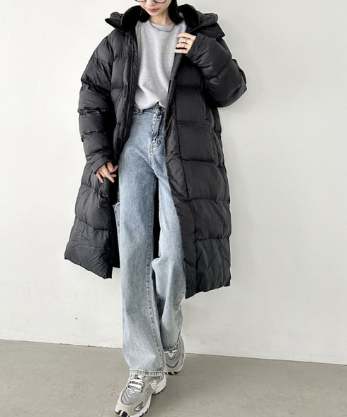 THE NORTH FACE(ザ・ノースフェイス)/軽量 保温 ロングダウンコート/RIVERTON T COAT | IM2233022 | ブラック