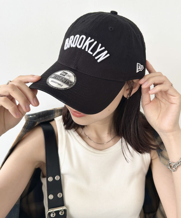 NEW ERA(ニューエラ)/9TWENTY MLB CORE CLASSIC 限定 メジャーリーグ べースボール ロゴキャップ MLB公式 チームロゴネームタグ アジャスター付 サイズ調整可能 | IM5232030 | ブラック系その他