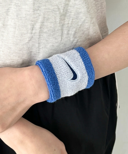 NIKE(ナイキ)/2個セット スウッシュ 刺繍 無地 リストバンド 2パック | IL4212001 | その他9