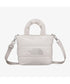 THE NORTH FACE(ザ・ノースフェイス)/2WAY メタリック ミニ ショルダーパデットバッグ/PLUMPY TOTE BAG | IM1233037 | クリーム