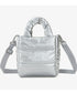 THE NORTH FACE(ザ・ノースフェイス)/2WAY メタリック ミニ ショルダーパデットバッグ/PLUMPY TOTE BAG | IM1233037 | シルバー