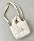 THE NORTH FACE(ザ・ノースフェイス)/2WAY メタリック ミニ ショルダーパデットバッグ/PLUMPY TOTE BAG | IM1233037 | グレー