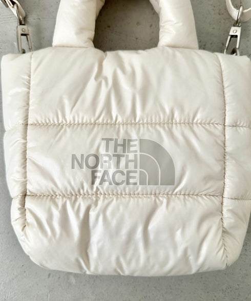 THE NORTH FACE(ザ・ノースフェイス)/2WAY メタリック ミニ ショルダーパデットバッグ/PLUMPY TOTE BAG | IM1233037 | ブラック