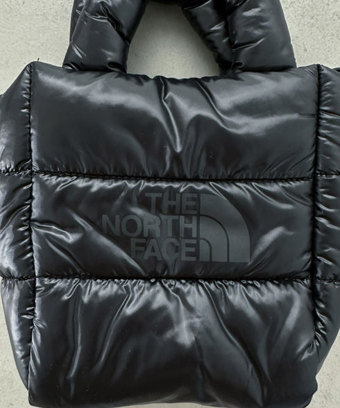 THE NORTH FACE(ザ・ノースフェイス)/2WAY メタリック ミニ ショルダーパデットバッグ/PLUMPY TOTE BAG | IM1233037 | ブラック