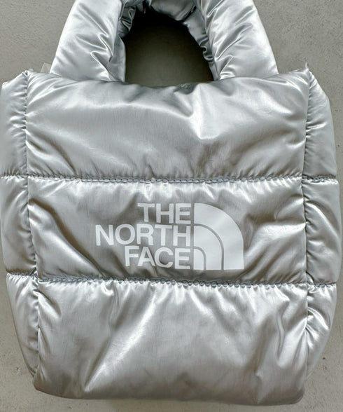 THE NORTH FACE(ザ・ノースフェイス)/2WAY メタリック ミニ ショルダーパデットバッグ/PLUMPY TOTE BAG | IM1233037 | シルバー