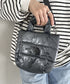 THE NORTH FACE(ザ・ノースフェイス)/2WAY メタリック ミニ ショルダーパデットバッグ/PLUMPY TOTE BAG | IM1233037 | グレー