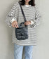 THE NORTH FACE(ザ・ノースフェイス)/2WAY メタリック ミニ ショルダーパデットバッグ/PLUMPY TOTE BAG | IM1233037 | グレー