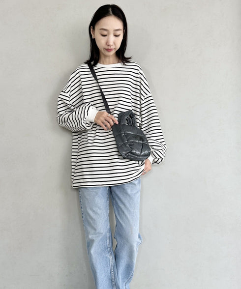THE NORTH FACE(ザ・ノースフェイス)/2WAY メタリック ミニ ショルダーパデットバッグ/PLUMPY TOTE BAG | IM1233037 | グレー