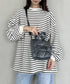 THE NORTH FACE(ザ・ノースフェイス)/2WAY メタリック ミニ ショルダーパデットバッグ/PLUMPY TOTE BAG | IM1233037 | グレー