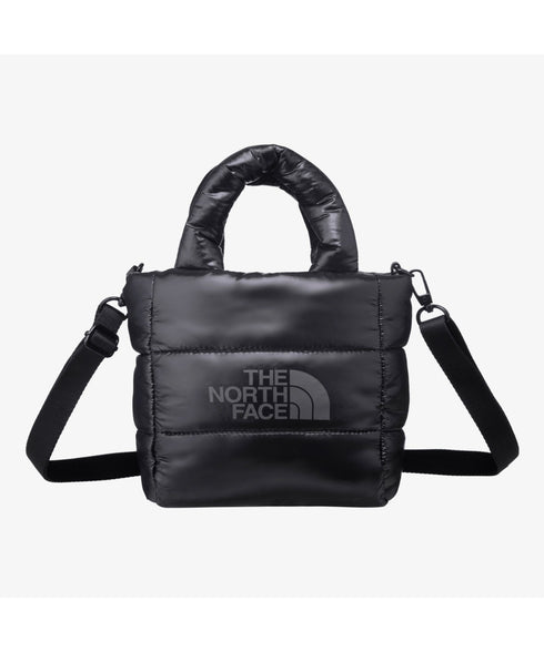 THE NORTH FACE(ザ・ノースフェイス)/2WAY メタリック ミニ ショルダーパデットバッグ/PLUMPY TOTE BAG | IM1233037 | ブラック