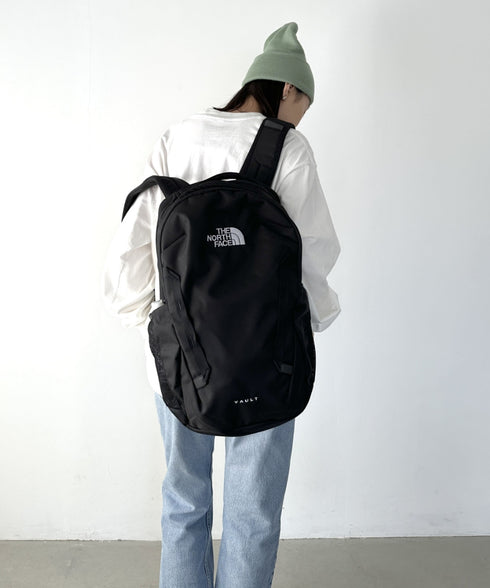 【USAモデル】THE NORTH FACE(ザ・ノースフェイス)/大容量 27L収納 A4・15インチ対応 リュック バックパック/Vault | IM1231057 | ブラック