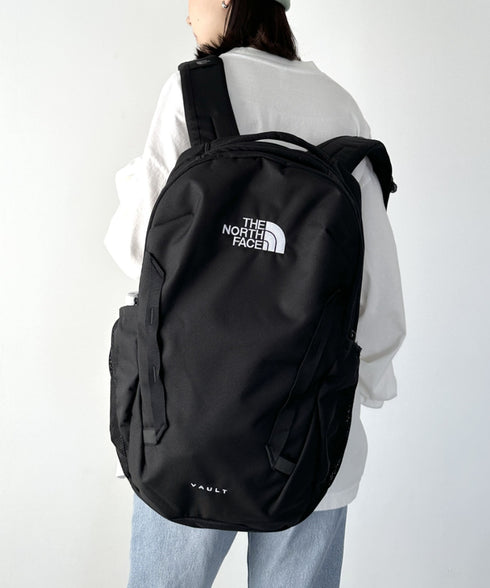 【USAモデル】THE NORTH FACE(ザ・ノースフェイス)/大容量 27L収納 A4・15インチ対応 リュック バックパック/Vault | IM1231057 | ブラック