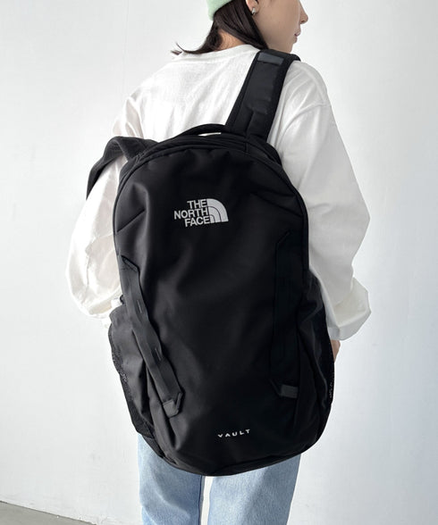 【USAモデル】THE NORTH FACE(ザ・ノースフェイス)/大容量 27L収納 A4・15インチ対応 リュック バックパック/Vault | IM1231057 | ブラック