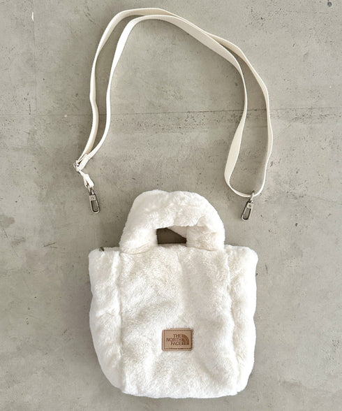 THE NORTH FACE(ザ・ノースフェイス)/2WAYファーミニショルダーバッグ/PLUMPY TOTE BAG | IM1233042 | ホワイト