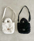 THE NORTH FACE(ザ・ノースフェイス)/2WAYファーミニショルダーバッグ/PLUMPY TOTE BAG | IM1233042 | ブラック