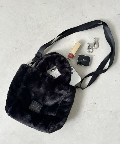 THE NORTH FACE(ザ・ノースフェイス)/2WAYファーミニショルダーバッグ/PLUMPY TOTE BAG | IM1233042 | ブラック