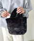 THE NORTH FACE(ザ・ノースフェイス)/2WAYファーミニショルダーバッグ/PLUMPY TOTE BAG | IM1233042 | ブラック