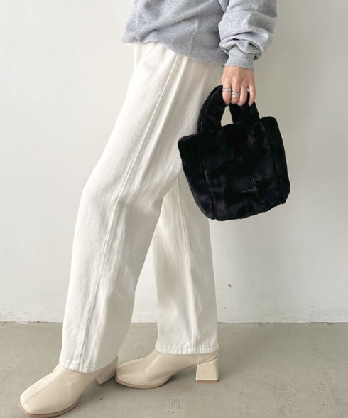 THE NORTH FACE(ザ・ノースフェイス)/2WAYファーミニショルダーバッグ/PLUMPY TOTE BAG | IM1233042 | ブラック