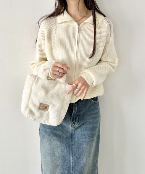 THE NORTH FACE(ザ・ノースフェイス)/2WAYファーミニショルダーバッグ/PLUMPY TOTE BAG | IM1233042 | ホワイト