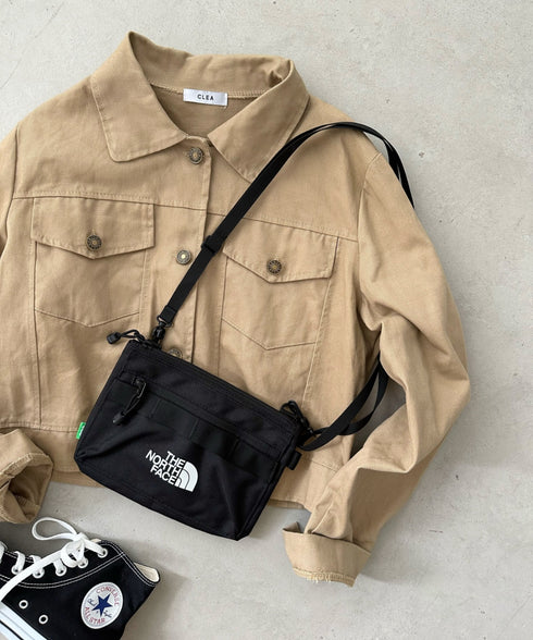 国内未発売 THE NORTH FACE(ザ・ノースフェイス)/2WAY CAMP CROSS BAG/キャンプクロスバッグ サコッシュ ショルダーバッグ | IM1233050 | ブラック