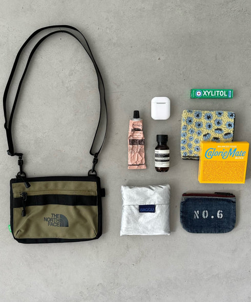 国内未発売 THE NORTH FACE(ザ・ノースフェイス)/2WAY CAMP CROSS BAG/キャンプクロスバッグ サコッシュ ショルダーバッグ | IM1233050 | オリーブ