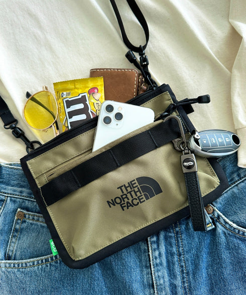 国内未発売 THE NORTH FACE(ザ・ノースフェイス)/2WAY CAMP CROSS BAG/キャンプクロスバッグ サコッシュ ショルダーバッグ | IM1233050 | オリーブ