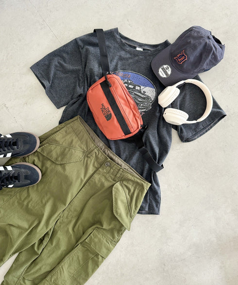 国内未発売 THE NORTH FACE(ザ・ノースフェイス)/キャンプ ヒップサック ウエストポーチ/CAMP HIPSACK | IM1233051 | オレンジ