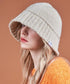VARZAR(バザール)/Monogram Label Wool Knit Bucket Hat/モノグラム ラベル ウール ニット バケットハット | IL5233053 | ベージュ
