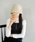VARZAR(バザール)/Monogram Label Wool Knit Bucket Hat/モノグラム ラベル ウール ニット バケットハット | IL5233053 | ベージュ