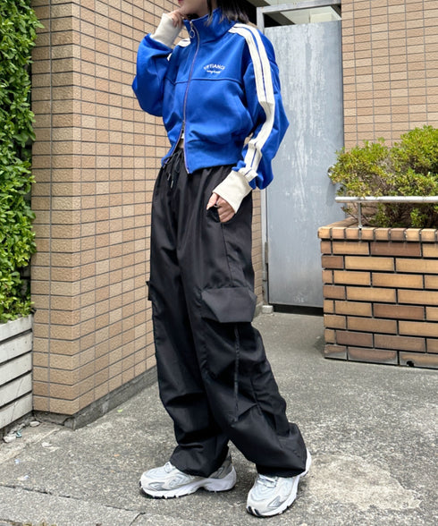 ラインショート丈トラックジャケット | CL2233573 | ブルー