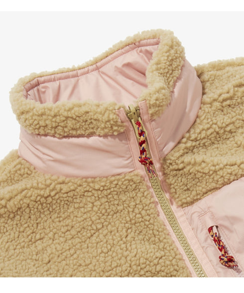 THE NORTH FACE(ザ・ノースフェイス)/2WAY リバーシブル 軽量 保温 プレイグリーン ボアフリース ナイロン ハーフジップアノラック/PLAY GREEN RVS FLEECE ANORAK | IM2234009 | キャメル