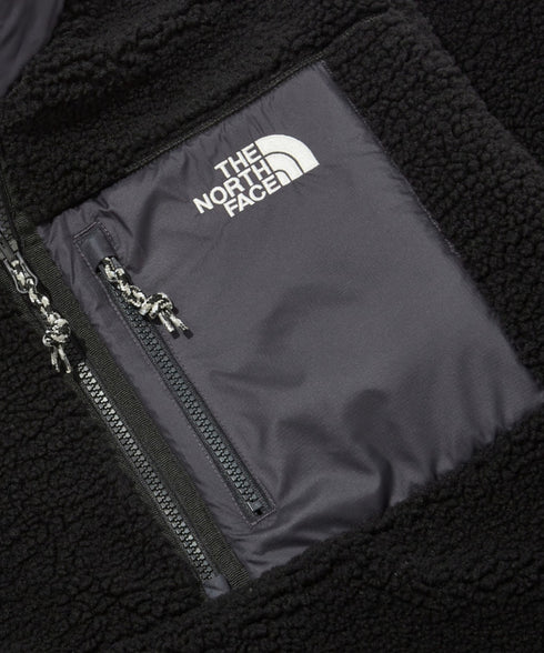 THE NORTH FACE(ザ・ノースフェイス)/2WAY リバーシブル 軽量 保温 プレイグリーン ボアフリース ナイロン ハーフジップアノラック/PLAY GREEN RVS FLEECE ANORAK | IM2234009 | ブラック