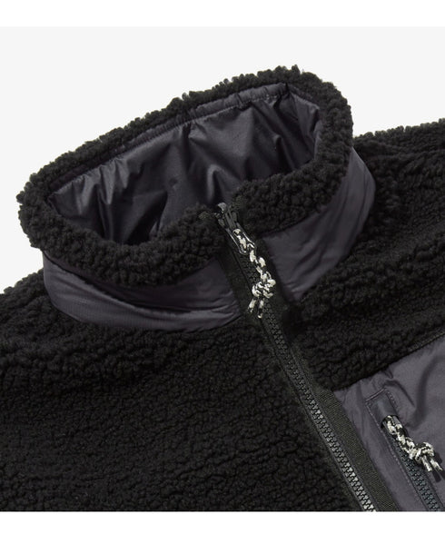 THE NORTH FACE(ザ・ノースフェイス)/2WAY リバーシブル 軽量 保温 プレイグリーン ボアフリース ナイロン ハーフジップアノラック/PLAY GREEN RVS FLEECE ANORAK | IM2234009 | ブラック