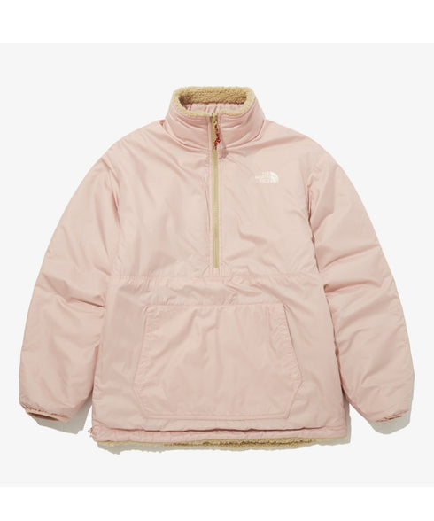 THE NORTH FACE(ザ・ノースフェイス)/2WAY リバーシブル 軽量 保温 プレイグリーン ボアフリース ナイロン ハーフジップアノラック/PLAY GREEN RVS FLEECE ANORAK | IM2234009 | キャメル