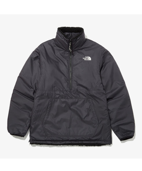 THE NORTH FACE(ザ・ノースフェイス)/2WAY リバーシブル 軽量 保温 プレイグリーン ボアフリース ナイロン ハーフジップアノラック/PLAY GREEN RVS FLEECE ANORAK | IM2234009 | ブラック