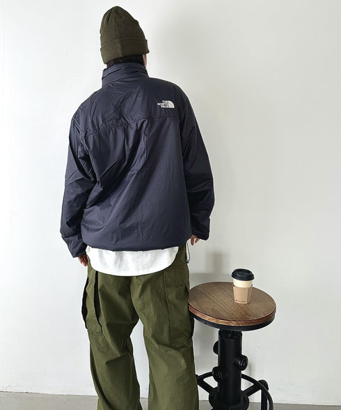 THE NORTH FACE(ザ・ノースフェイス)/2WAY リバーシブル 軽量 保温 プレイグリーン ボアフリース ナイロン ハーフジップアノラック/PLAY GREEN RVS FLEECE ANORAK | IM2234009 | ブラック