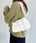 tack desigh leather shoulder bag／2WAYタックデザインPUショルダーバッグ | UN1233730 | アイボリー