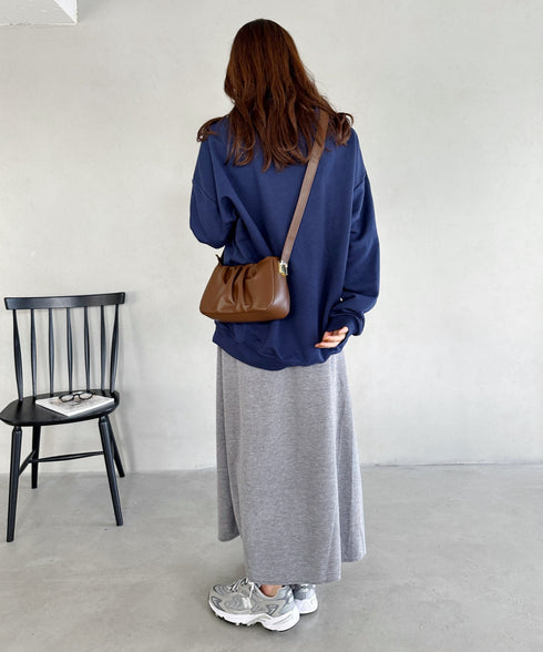tack desigh leather shoulder bag／2WAYタックデザインPUショルダーバッグ | UN1233730 | ブラウン