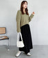 tack desigh leather shoulder bag／2WAYタックデザインPUショルダーバッグ | UN1233730 | アイボリー