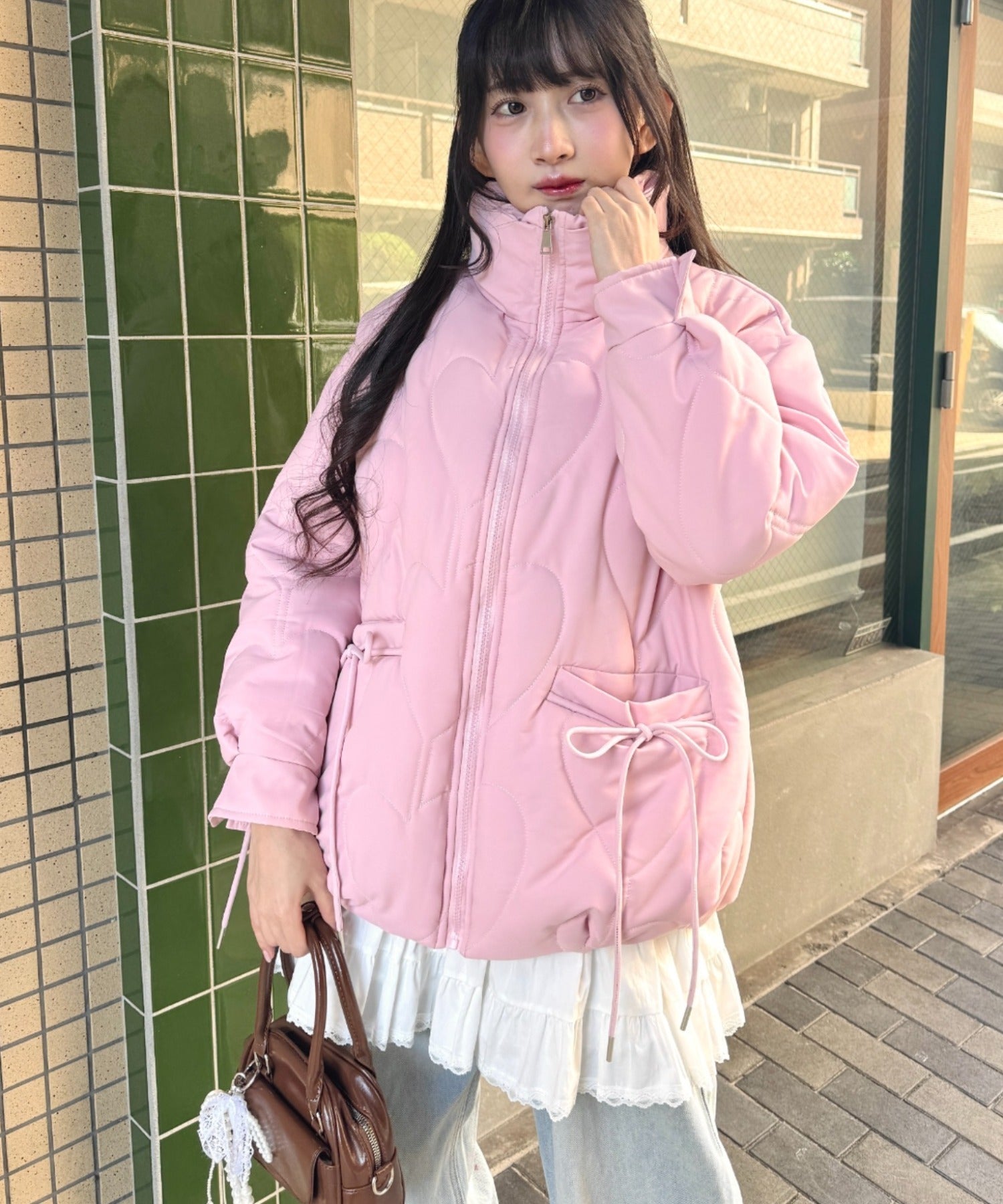 HERNO フード付き キルティングダウンジャケット　ピンクハウス様用 HERNO フード付き キルティングダウンジャケット ピンクハウス様用