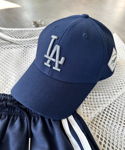 MLB Korea(エムエルビーコリア)/ダイヤモンド刺繍ロゴパッチボールキャップ メジャーリーグ べースボール ロゴキャップ サイズ調整可能/DIAMOND LOGO PATCH BALL CAP | AT52410317 | ブルー系その他